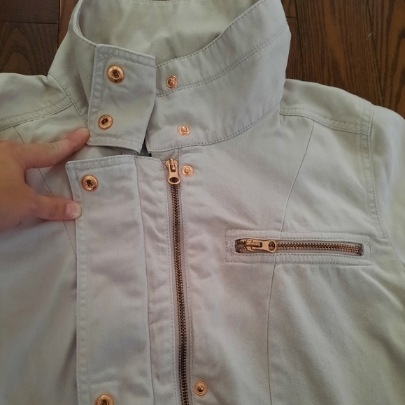 GAP Utility Jacket, Light Pink/Faint Rose Colour, Size Large - Picture 4 of 15